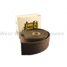 Exhaust wrap 2" x 15ft black Exhaust wrap 2" x 15ft black