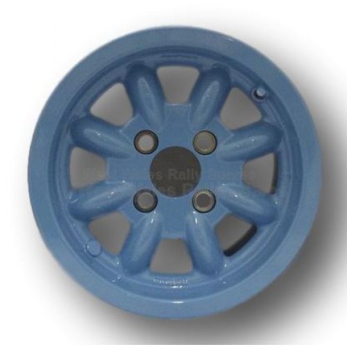 Minilite Rally Wheel 6 x 13 GP4 Ford Blue 