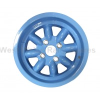Minilite Rally Wheel 7 x 13 GP4 Ford Blue Minilite Rally Wheel 7 x 13 GP4 Ford Blue