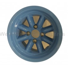 Minilite Rally Wheel 8 x 13 GP4 Ford Blue Minilite Rally Wheel 8 x 13 GP4 Ford Blue