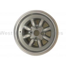 Minilite Rally Wheel 9 x 13 GP4 Ford Silver Minilite Rally Wheel 9 x 13 GP4 Ford Silver
