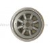 Minilite Rally Wheel 9 x 13 GP4 Ford Silver Minilite Rally Wheel 9 x 13 GP4 Ford Silver