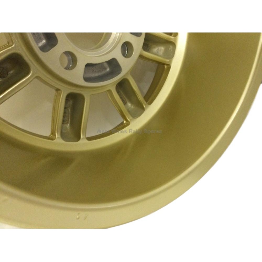Minilite Rally wheel 6 x 13 GP4 Ford Gold