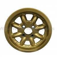 Minilite Rally Wheel  6 x 13 GP4 Ford Gold 