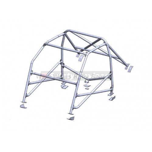 Ford Escort MK1 Safety Devices 6 Point Rollcage with X Diagonal X d/bars Tunnel Brace and Dash Bar Ford Escort MK1 Safety Devices 6 Point Rollcage with X Diagonal X d/bars Tunnel Brace and Dash Bar