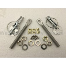 Bonnet Pins Alloy Silver