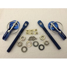 Bonnet Pins Blue Alloy