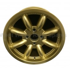 Revolution 8 Spoke Classic Rally Wheel 7x15 Escort Group 4 Gold