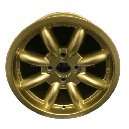 Revolution 8 Spoke Classic Rally Wheel 7x15 Escort Group 4 Gold