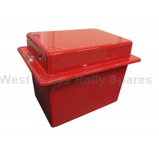Smooth Red Moulded Battery Box Smooth Red Moulded Battery Box