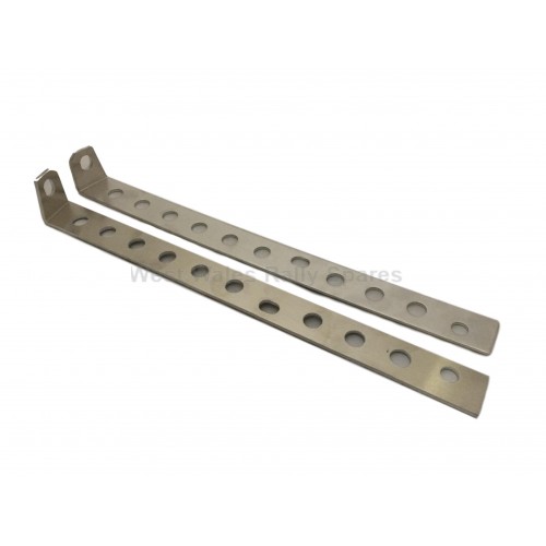 Ford Escort Mk2 Front Bumper Mounting Brackets Alloy Pair