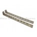 Ford Escort Mk2 Front Bumper Mounting Brackets Alloy Pair