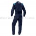 OMP First S Race Suit Navy Blue-Cyan OMP First S Race Suit Navy Blue-Cyan