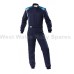 OMP First S Race Suit Navy Blue-Cyan OMP First S Race Suit Navy Blue-Cyan