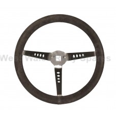 Ford Escort Avo Style Deep Dish Steering Wheel Suede Ford Escort Avo Style Deep Dish Steering Wheel Suede
