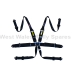 Atech Lightweight 6point *Hans* Harness BLACK Atech Lightweight 6point *Hans* Harness BLACK