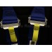Atech Lightweight 6point HANS Harness Blue Atech Lightweight 6point HANS Harness Blue