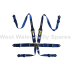 Atech Lightweight 6point HANS Harness Blue Atech Lightweight 6point HANS Harness Blue