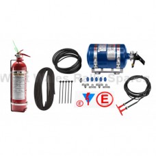 Lifeline Zero 2020 3ltr Mechanical Firemarshal Kit With 2.4 AFFF H/held Extinguisher