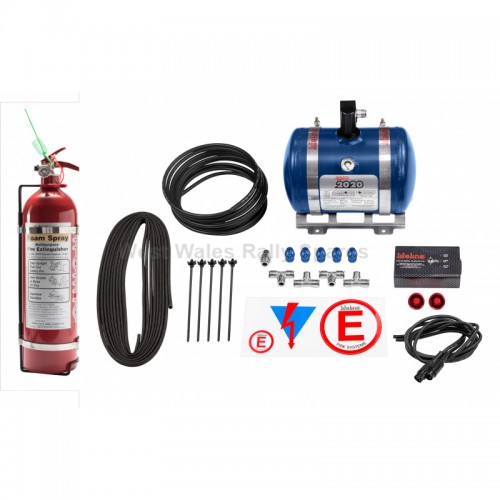 Lifeline Zero 2020 3ltr Electric Fire Extinguisher Kit With 2.4 AFFF H/held Extinguisher Lifeline Zero 2020 3ltr Electric Fire Extinguisher Kit With 2.4 AFFF H/held Extinguisher