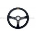 Atech Steering Wheel 350mm Suede 90mm Dish