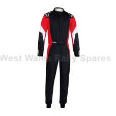 Sparco Competition Race Suit Black/Red/White Sparco Competition Race Suit Black/Red/White