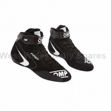 OMP First Race Boots Black/White OMP First Race Boots Black/White