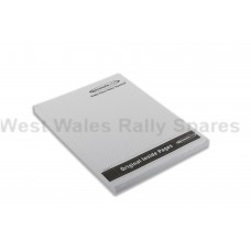 Original Pack of Inside Pages For Pacenote Book