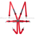 TRS International 6 Point Ultralite FHR Only FIA Harness RED TRS International 6 Point Ultralite FHR Only FIA Harness RED