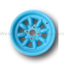 Revolution 8 Spoke Classic Rally Wheel 7x13 Escort Group 4 Olympic Blue