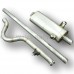 Simpson Stainless Steel Single Box System 2 1/2" Including Mounts Simpson Stainless Steel Single Box System 2 1/2" Including Mounts