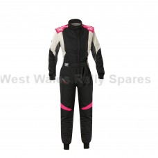 OMP First Elle Female Race Suit Black/Fushia/White OMP First Elle Female Race Suit Black/Fushia/White