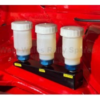 Billet Brake Reservoir Block Kit With AP Pots Billet Brake Reservoir Block Kit With AP Pots